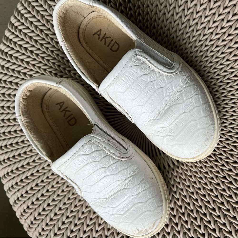 AKid Brand White Sneakers